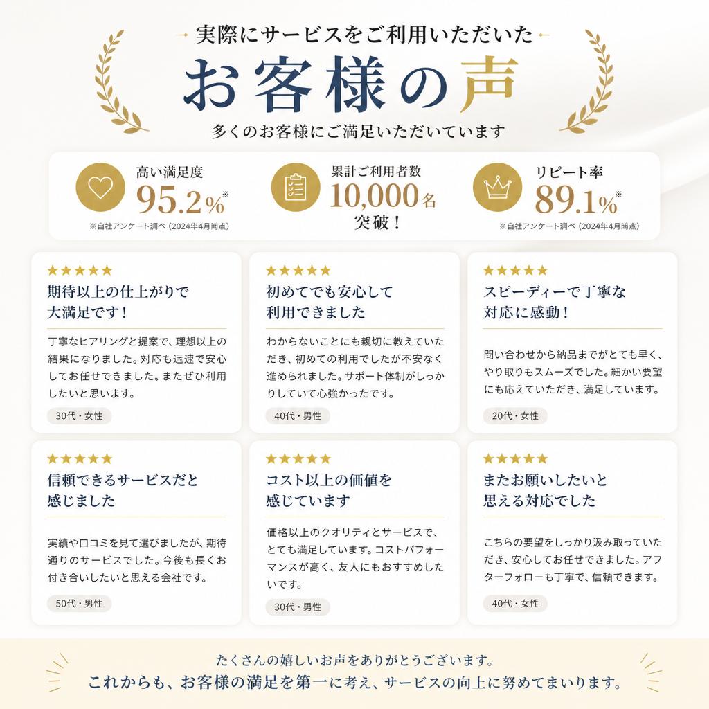 お客様の声