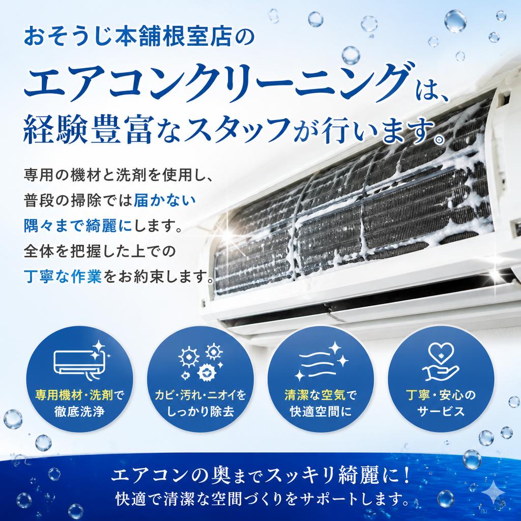 プロの技術で徹底クリーニング