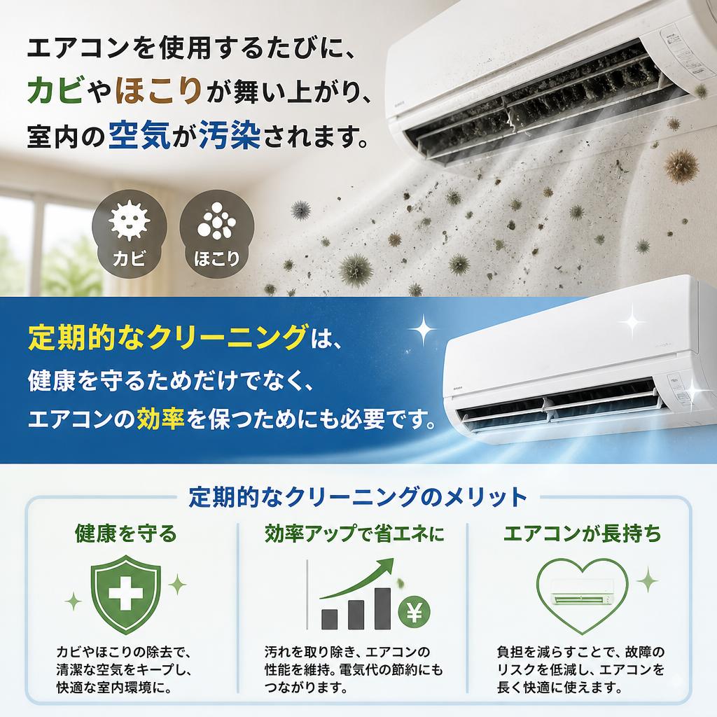 なぜクリーニングが必要なのか?