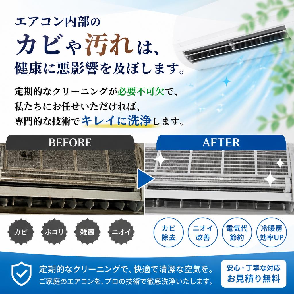 エアコンクリーニングの重要性