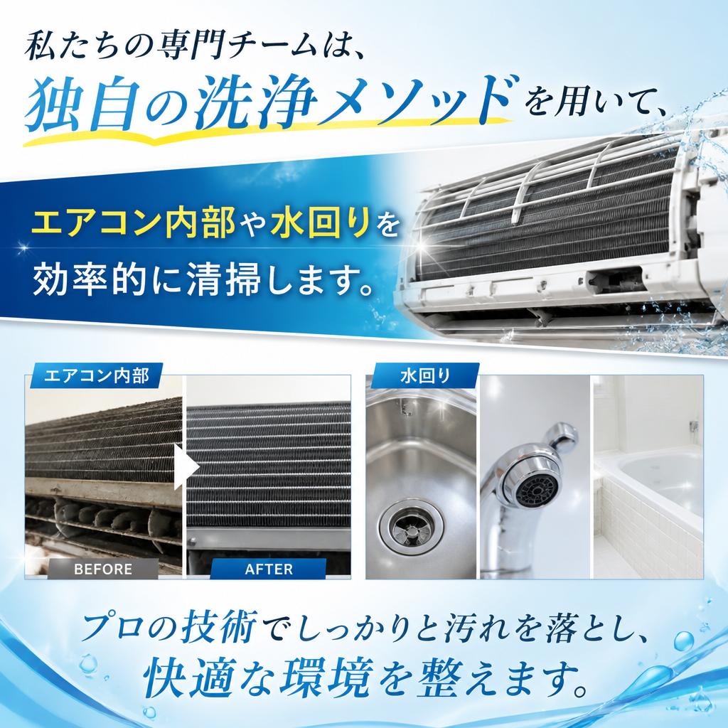 効果的なおそうじのメソッド