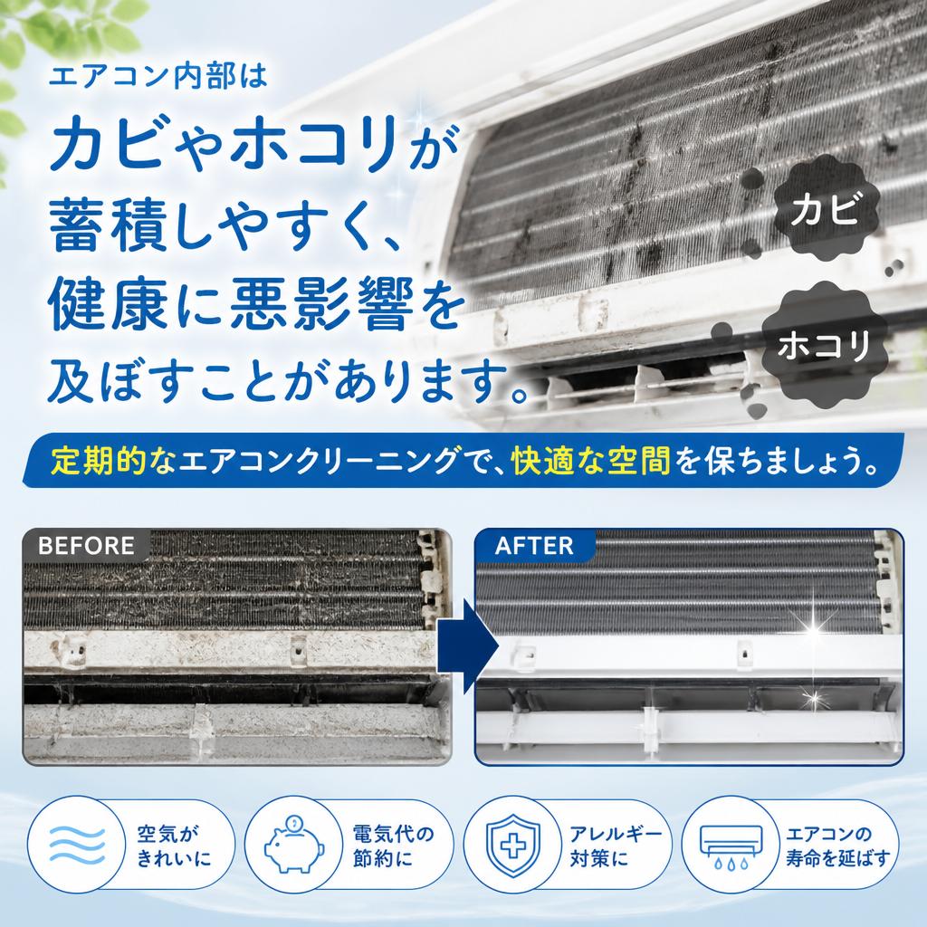 エアコンクリーニングの重要性