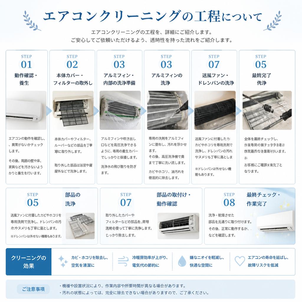作業の流れ