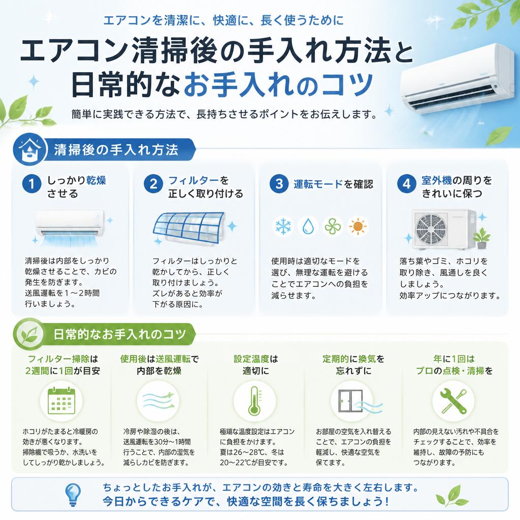 4. お手入れ方法と維持のコツ