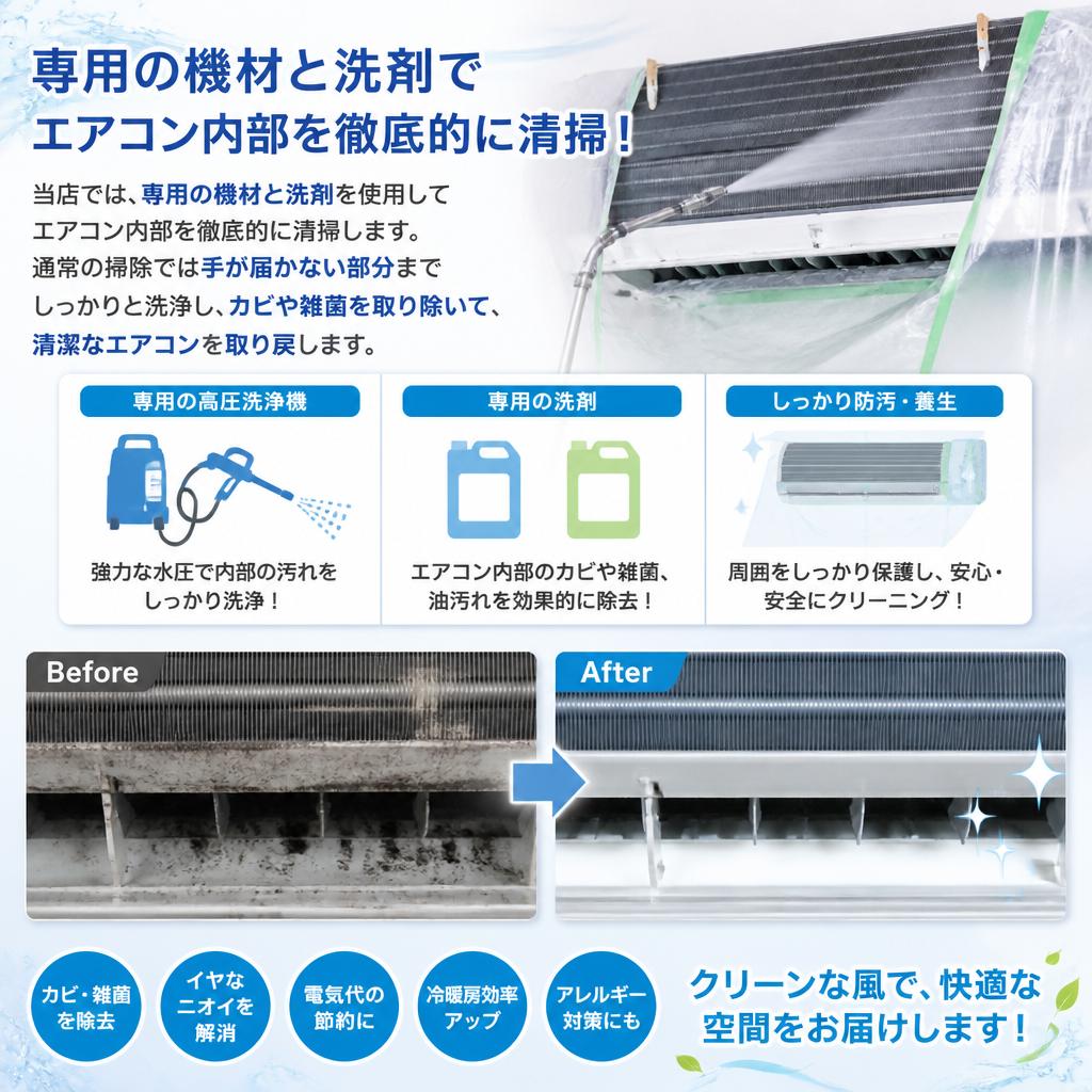 プロによる徹底洗浄