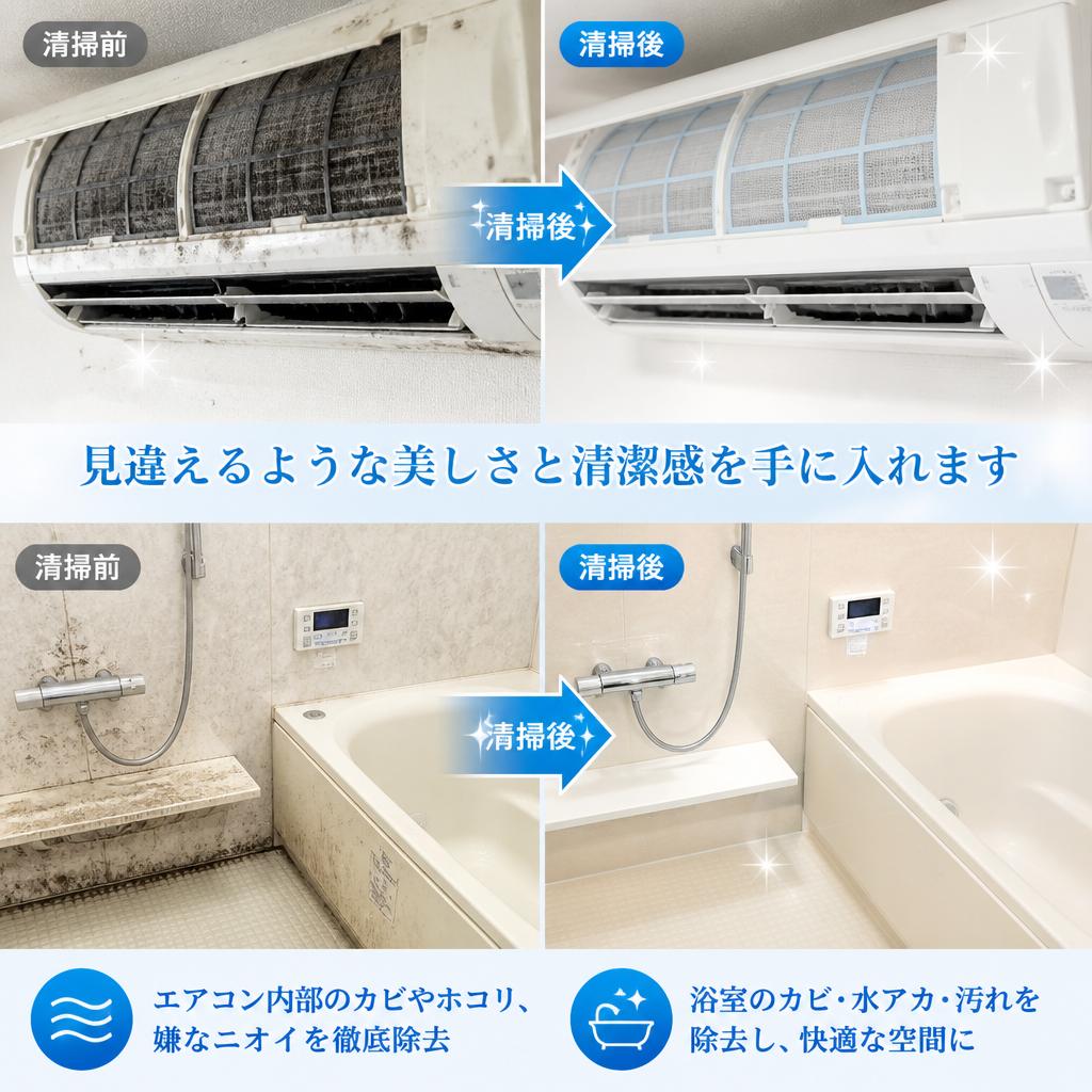 衛生的で快適な空間へ
