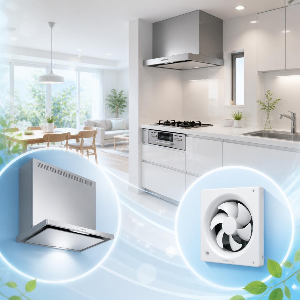 快適な住環境を手に入れる、キッチン換気扇セット割プランが登場！