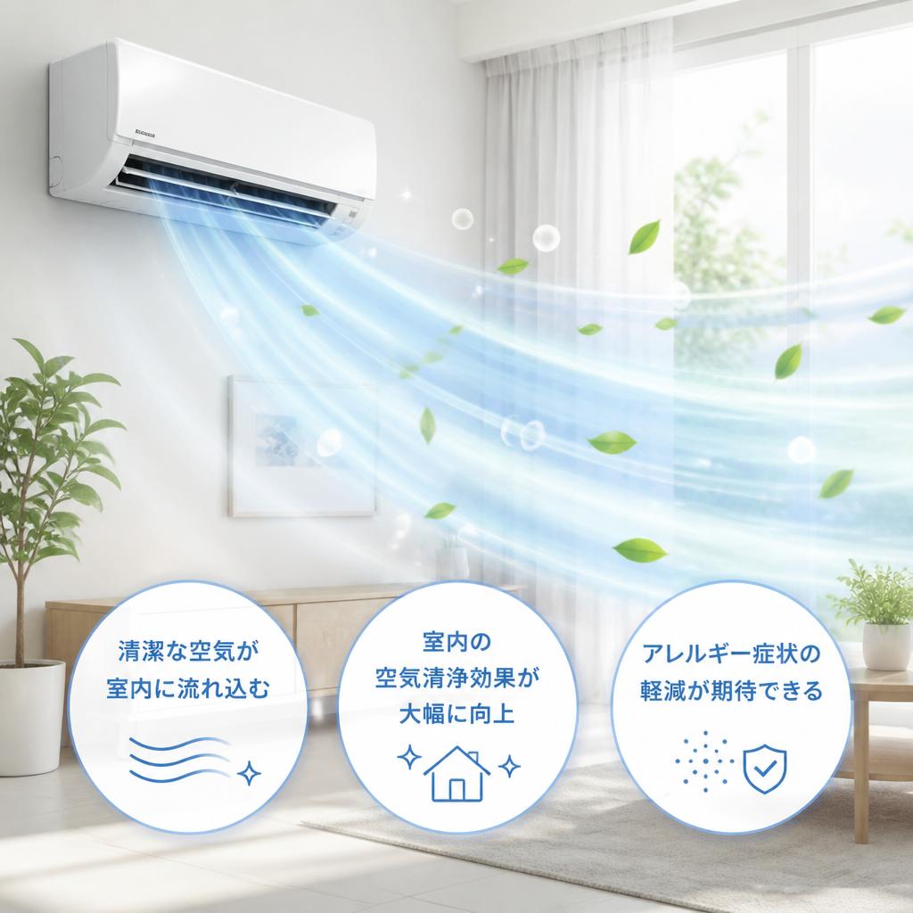 4. 清掃後の空気の変化