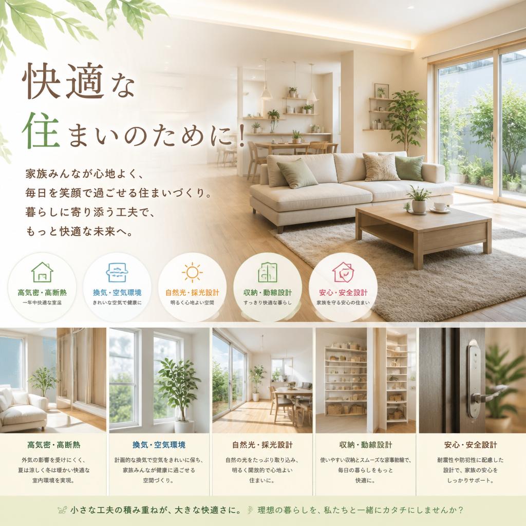 快適な住まいのために！