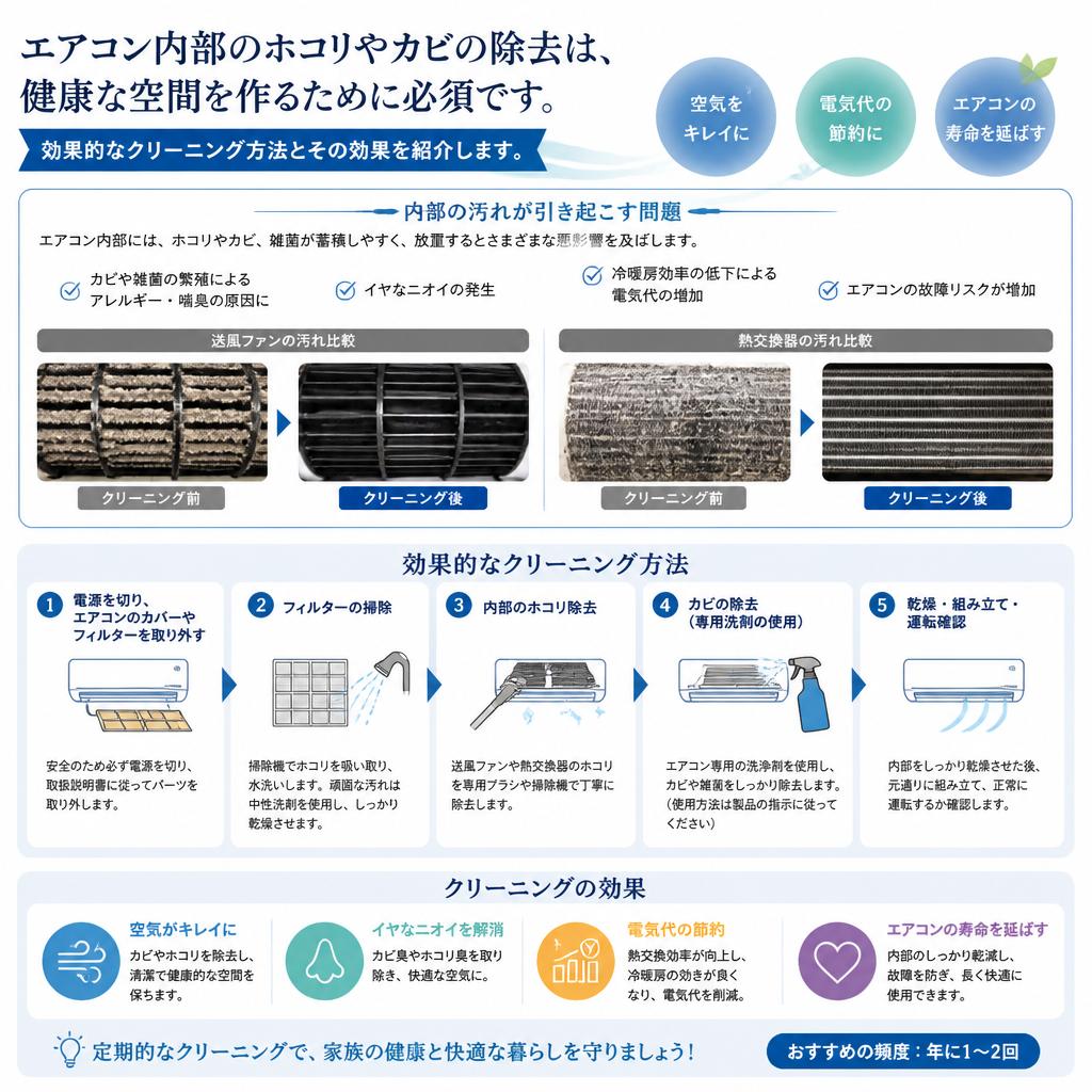 3. エアコンクリーニングで快適さを