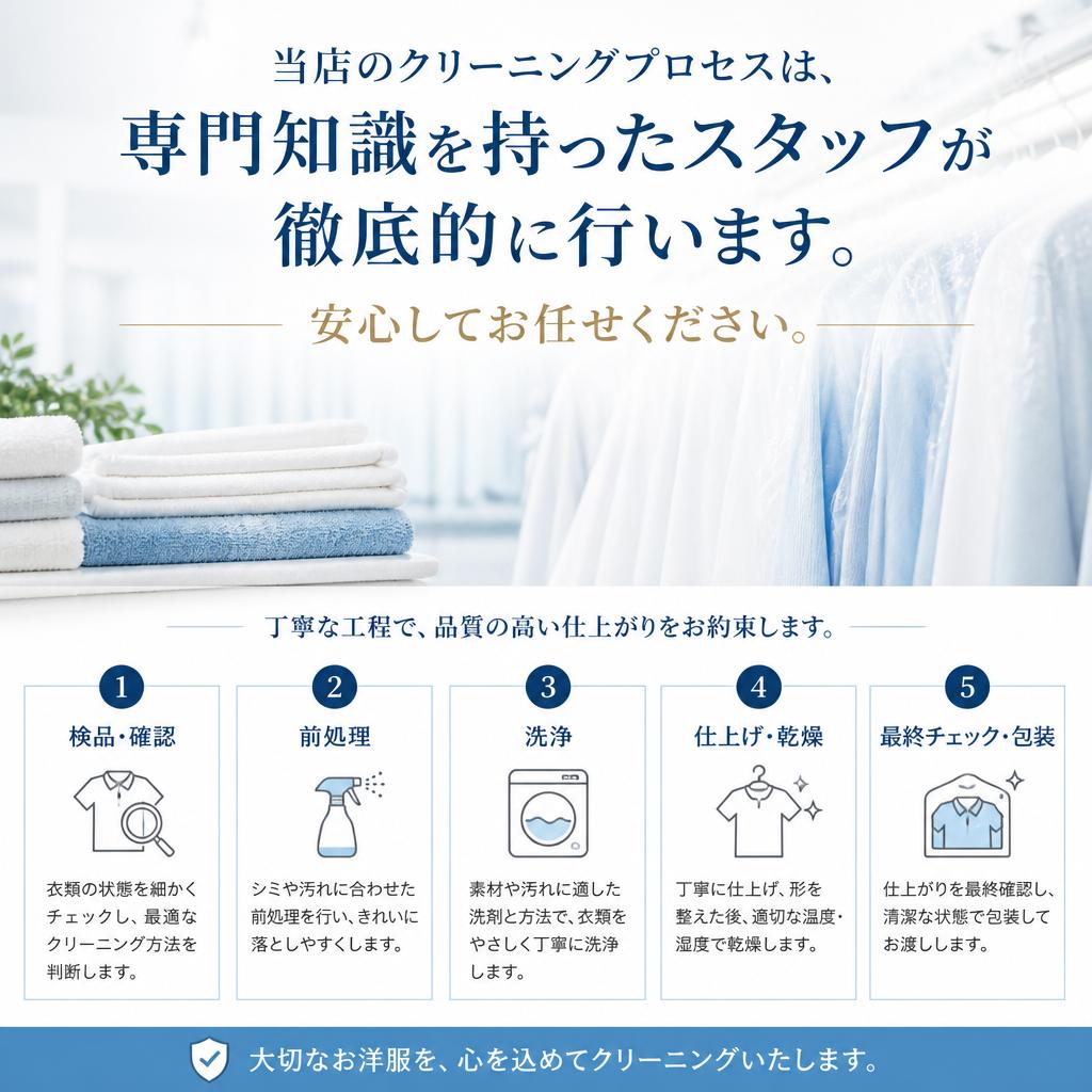 おそうじ本舗根室店のクリーニングプロセス