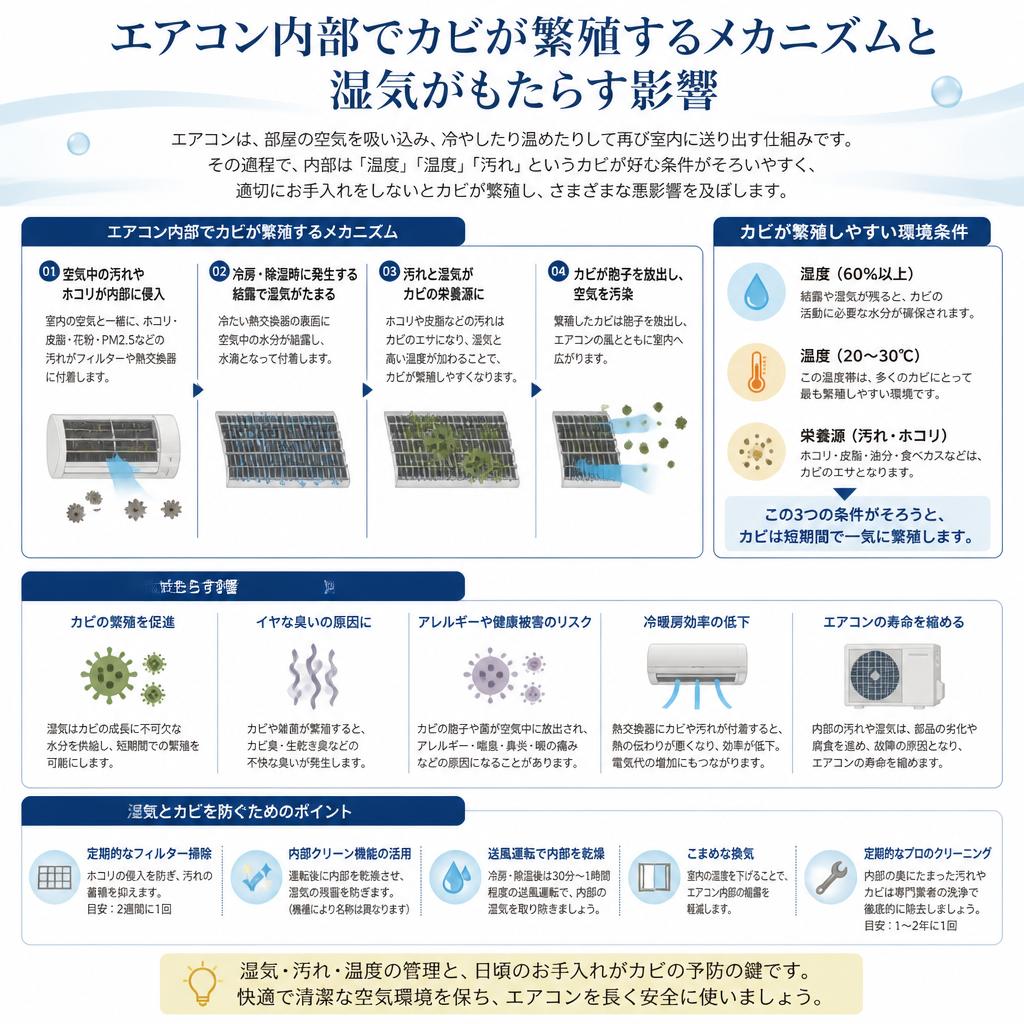 2. カビが発生する原因とは？
