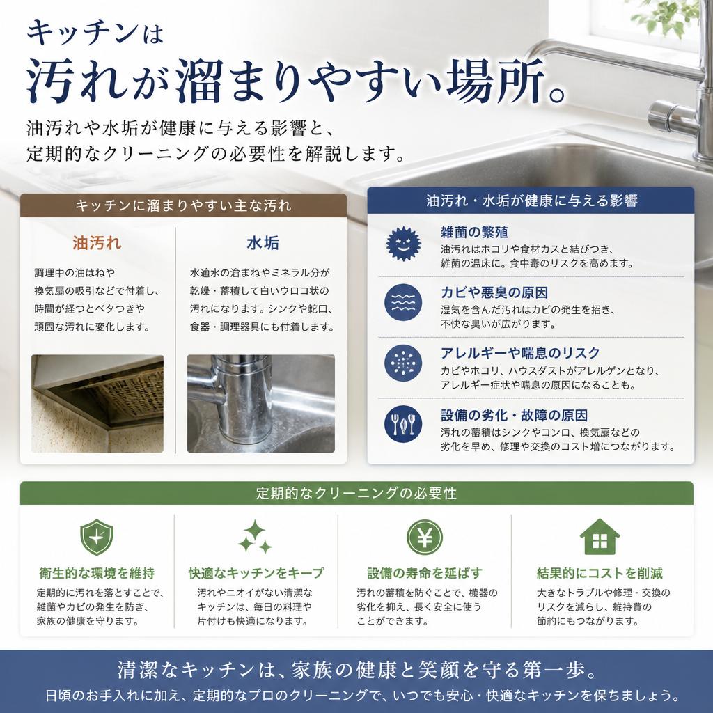 2. キッチンクリーニングの重要性